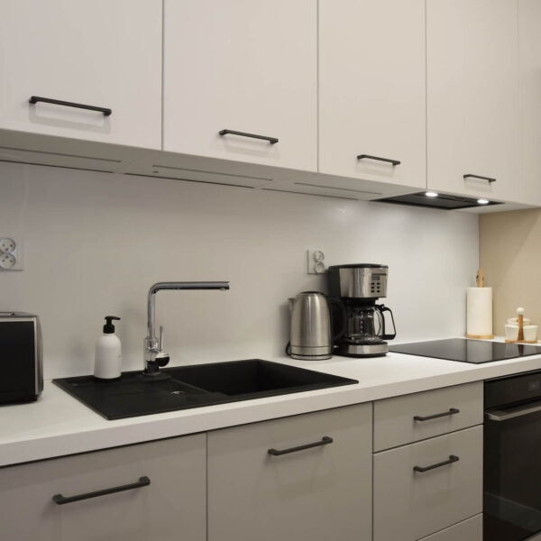 Kuchnia w apartamencie na wynajem