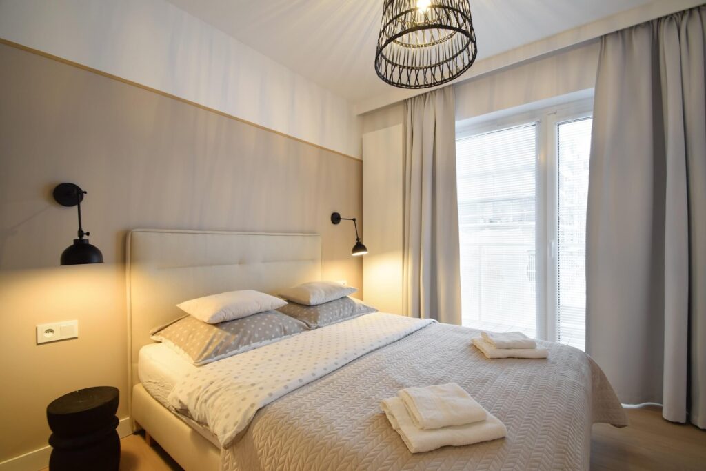 Apartament do wynajęcia w Kołobrzegu - sypialnia