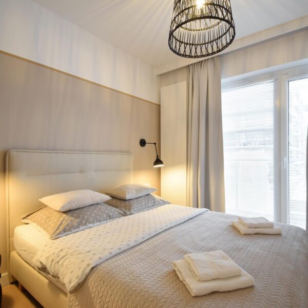 Apartament do wynajęcia w Kołobrzegu - sypialnia