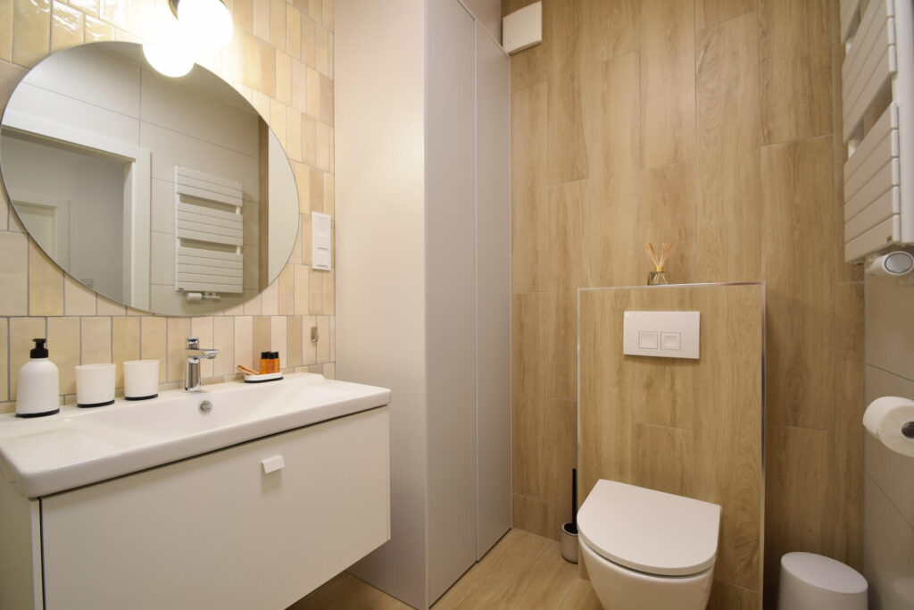 Łazienka apartament polanki aqua w kołobrzegu
