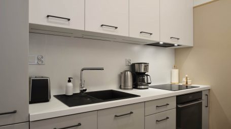 Kuchnia w apartamencie na wynajem